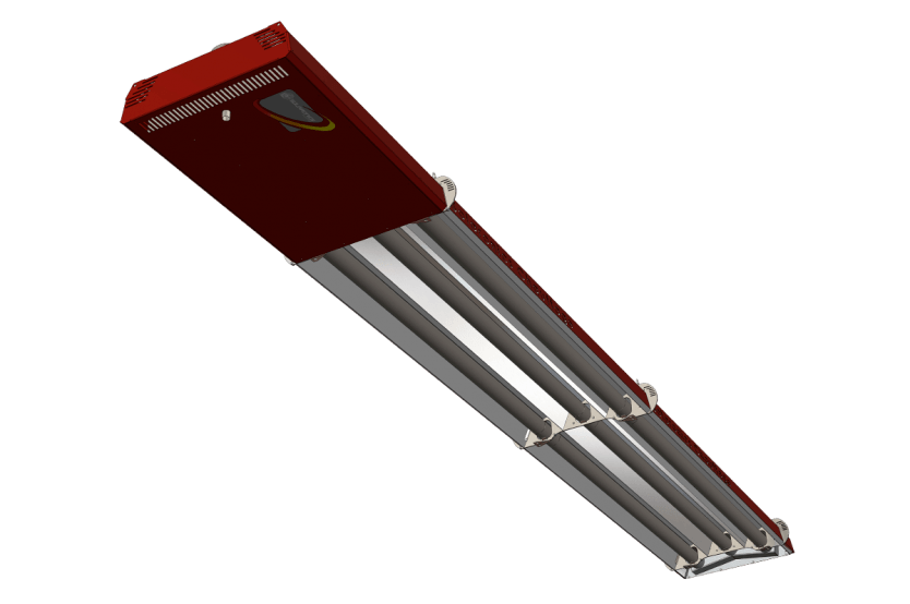 Radiant tube heater SOLARONICS type HPRC